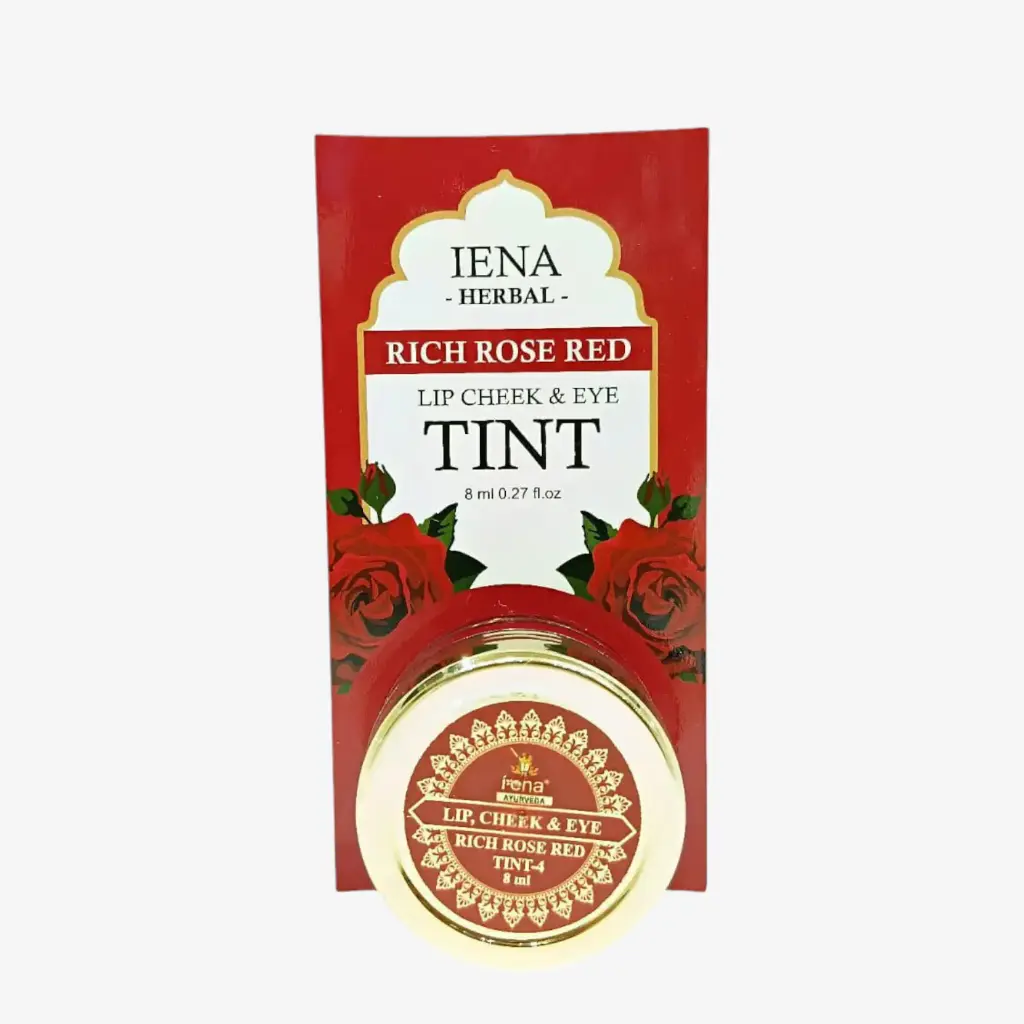 Rich Rose Red Herbal Lip Tint - 8 GM (Trending)