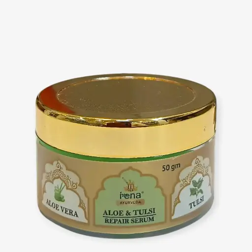 Aloe & Tulsi - Anti-Acne, Pimple, Bacterial Cleansing Serum / Gel