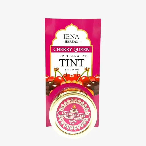 Cherry Queen (Red) Herbal Lip Tint - 8 GM (Trending)